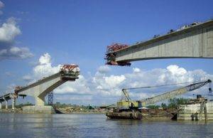 Строительство балочных мостов