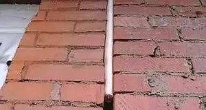 Температурный шов в кирпичной кладке